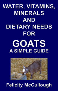 Water, Vitamins, Minerals And Dietary Needs For Goats